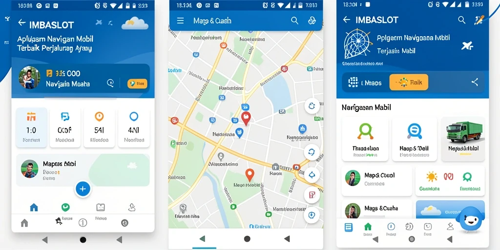 Antarmuka aplikasi IMBASLOT yang user-friendly dan informatif.
