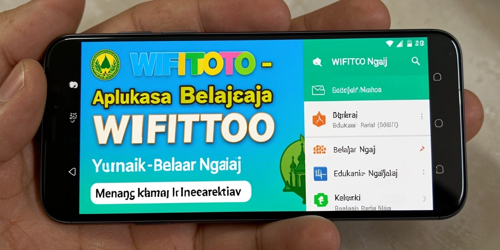 Tampilan antarmuka WIFITOTO yang menarik dan ramah pengguna.